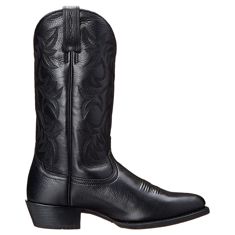 Damen Cowboystiefel im authentischen Western-Stil in Schwarz 4