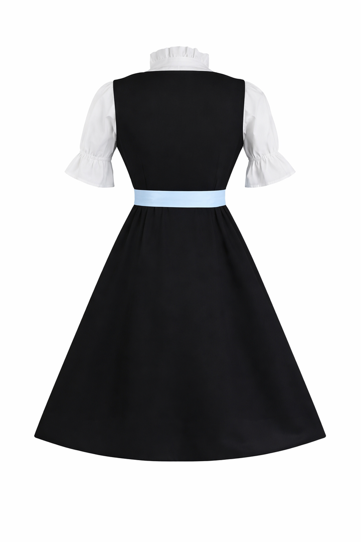 Damen Elegantes Dirndl mit Bluse zum Oktoberfest (2)