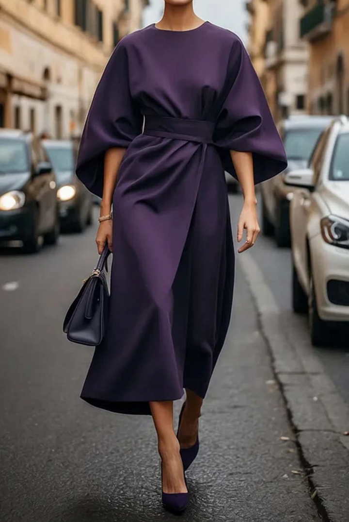 Damen Elegantes Kleid für Abendveranstaltungen in Lila