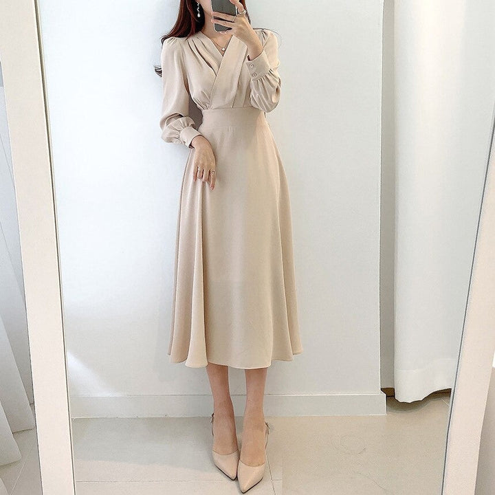 Damen Festliche Kleider A-Linie Midi (4)