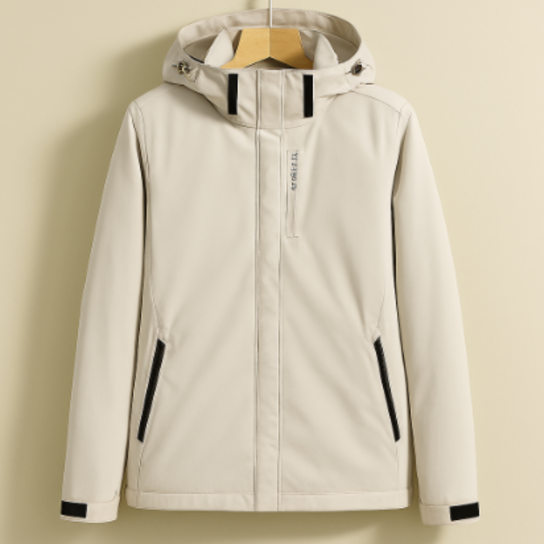 Damen funktionale Jacke mit Reißverschluss en Blanco
