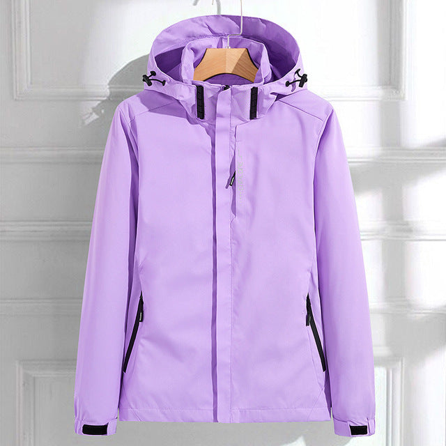 Damen funktionale Jacke mit Reißverschluss en Morado