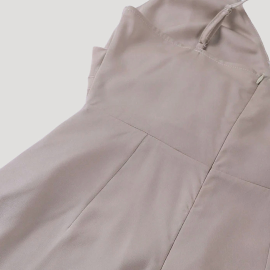 Damen Langes Abendkleid mit Schlitz (3)