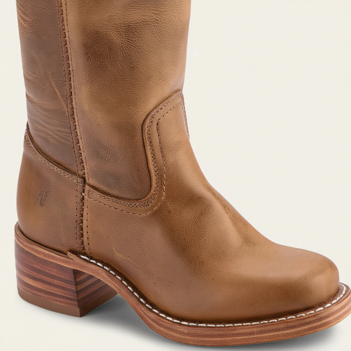 Damen Lederstiefeletten elegant im Alltag (3)