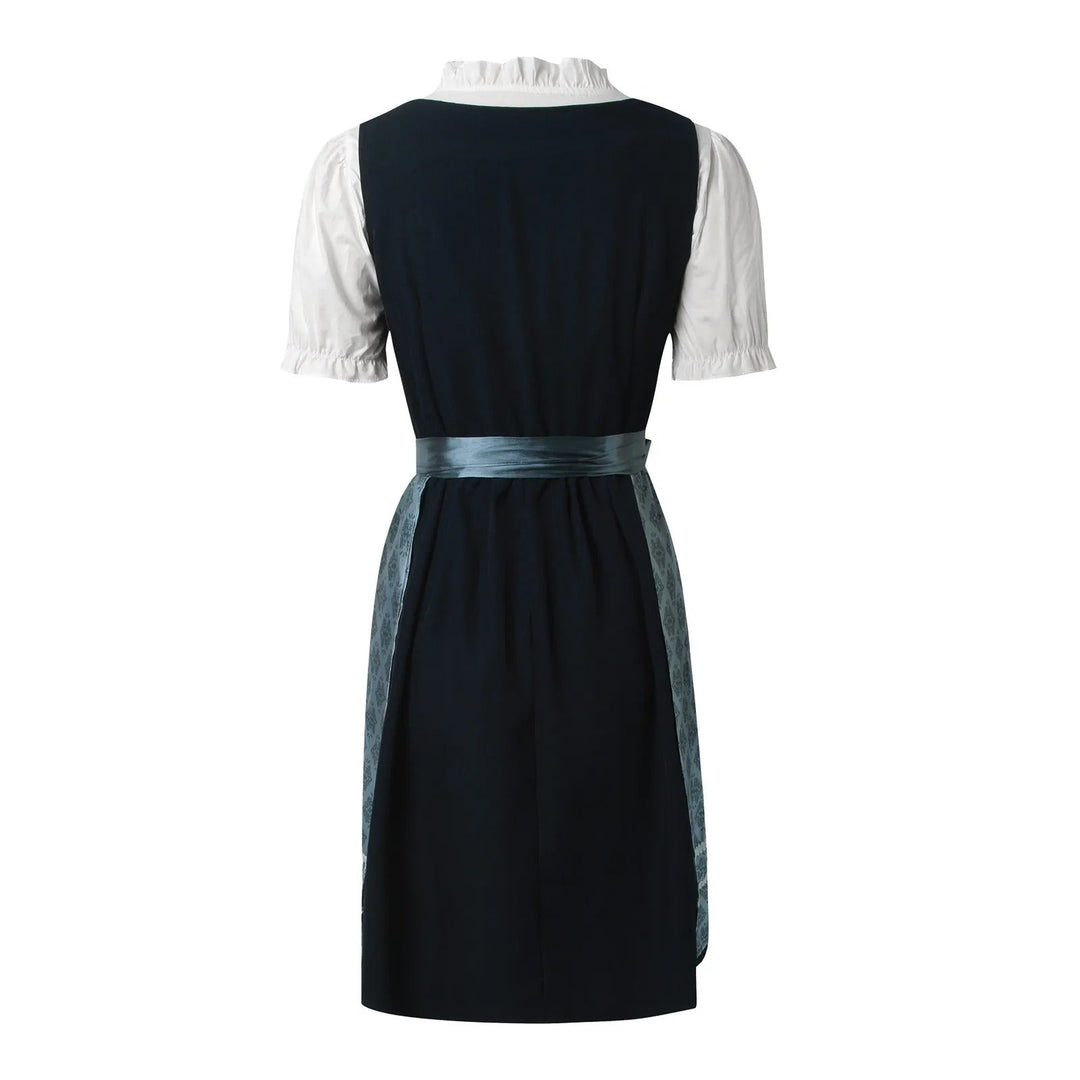 Damen Oktoberfest Kleid im traditionellen Dirndl-Look (5)