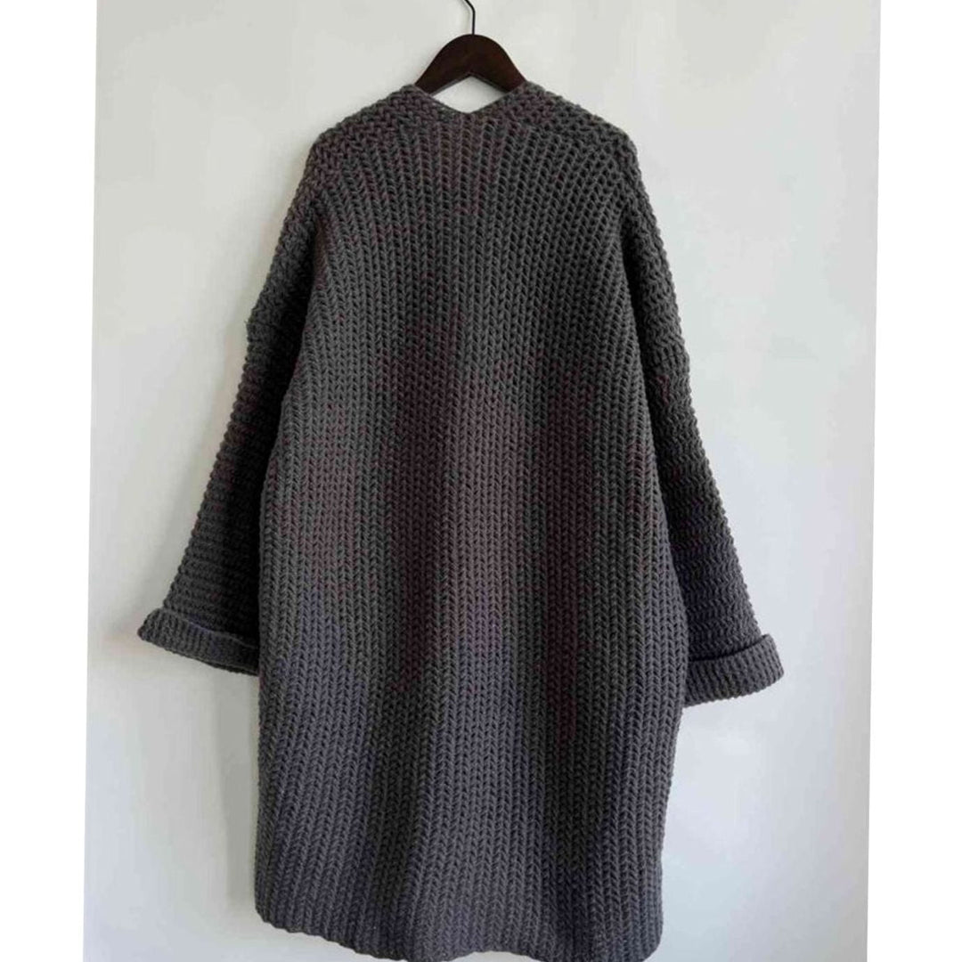 Damen Pullover Chunky Knit Oversized Herbst (12)