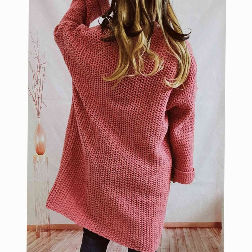 Damen Pullover Chunky Knit Oversized Herbst (2)