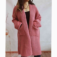 Carla | Damen Pullover Chunky Knit Oversized Herbst