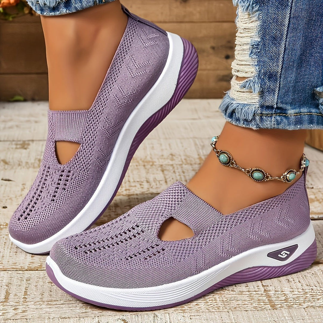 Damen Pullover Komfort Slip-On Schuh in Flieder
