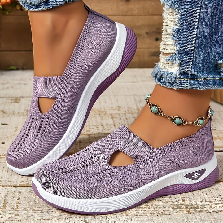 Damen Pullover Komfort Slip-On Schuh in Flieder