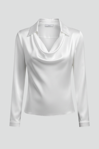 Anna | Damen Seidenbluse elegant zum Alltag