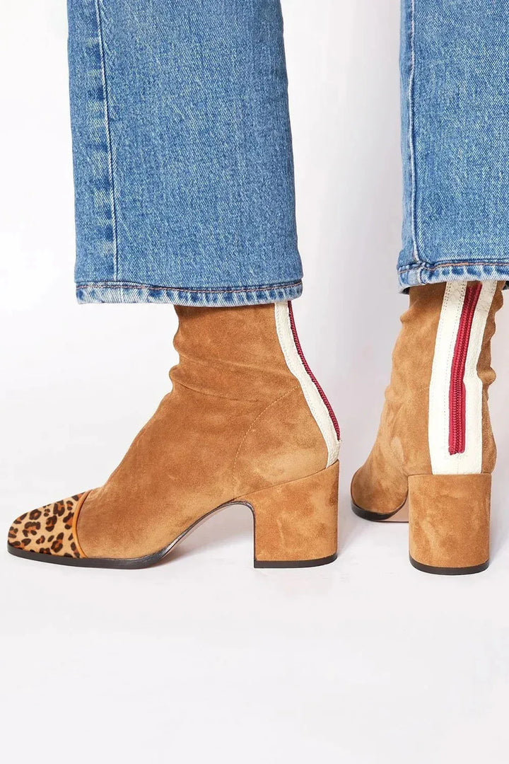 Damen Stiefeletten elegant für Büro und Freizeit (6)