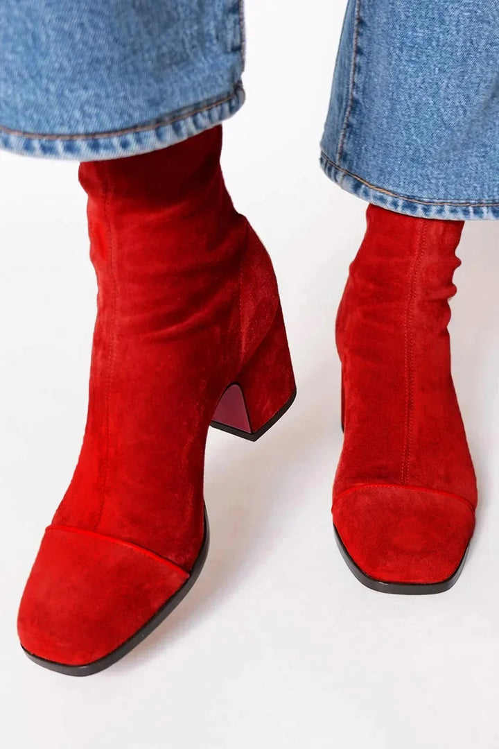 Damen Stiefeletten elegant für Büro und Freizeit (7)