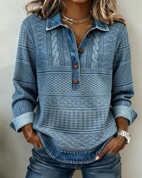 Lina | Damen Strickjacke aus Wolle mit Knöpfen