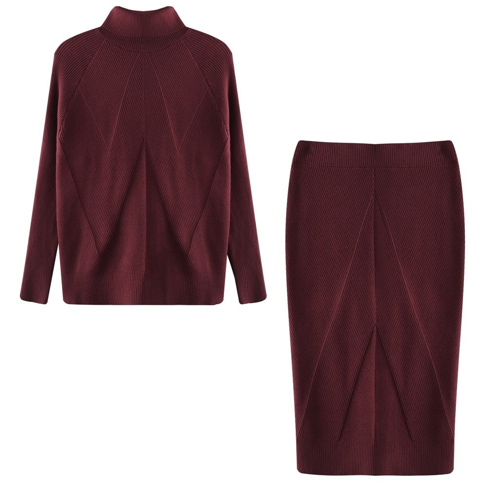 Damen Strickkleid für Festliche Herbstabende (13)
