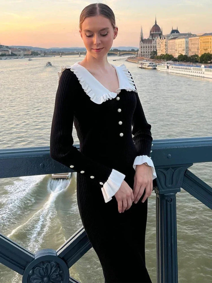 Damen Strickkleid im Vintage-Stil für Herbst (7)