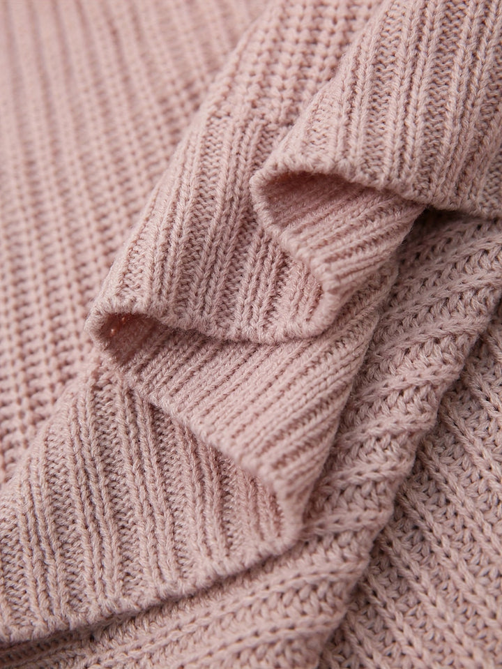 Damen Strickkleid Oversize für den Herbst (10)