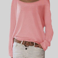 Ida | Damen Strickpullover mit Langarm im Relaxed-Fit