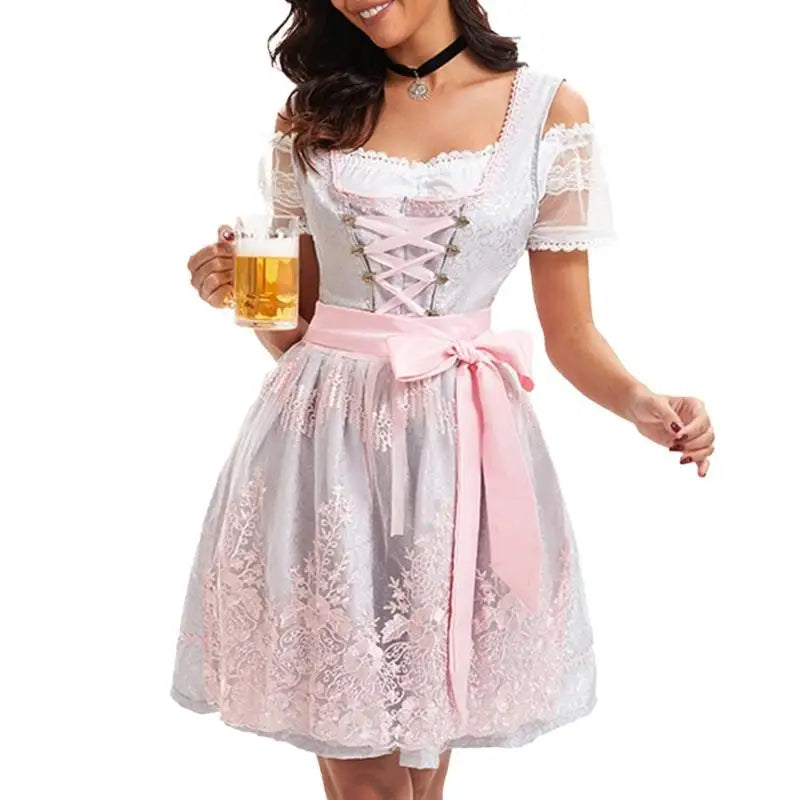 Damen Trachten-Dirndl für das Oktoberfest in 4519