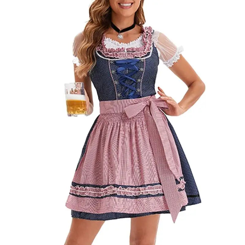 Damen Trachten-Dirndl für das Oktoberfest in 8008