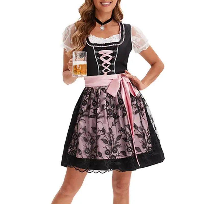 Damen Trachten-Dirndl für das Oktoberfest in 8009