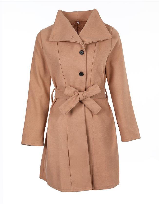 Damen Trenchcoat Klassisch Für Den Herbst (7)