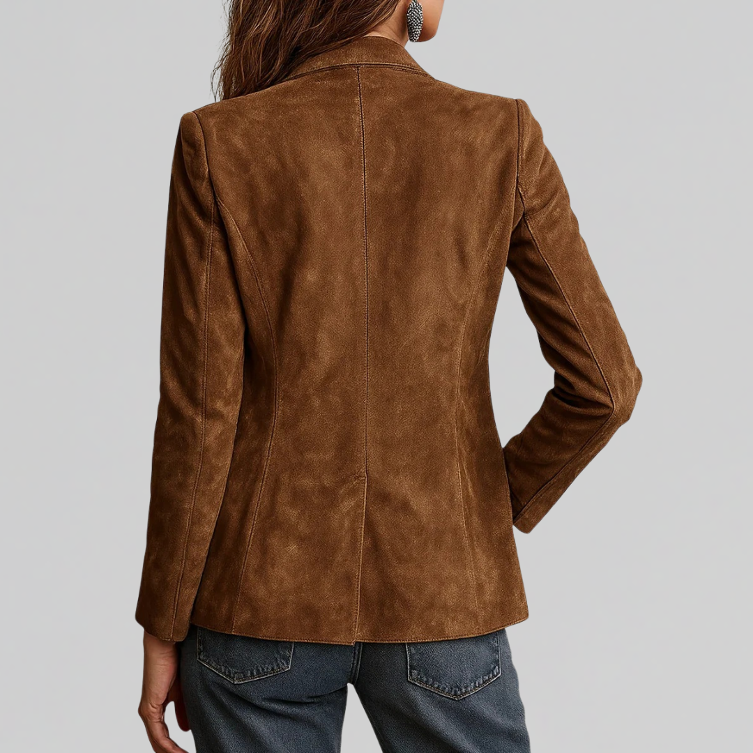 Damen Warmer Klassik-Blazer für den Herbst (2)