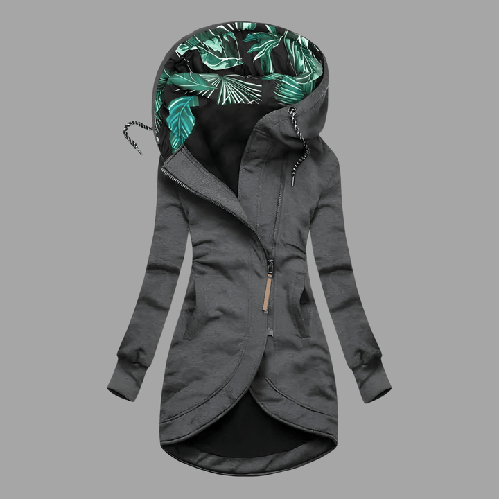 Damen Winterjacke für Alltag und Outdoor in Grau