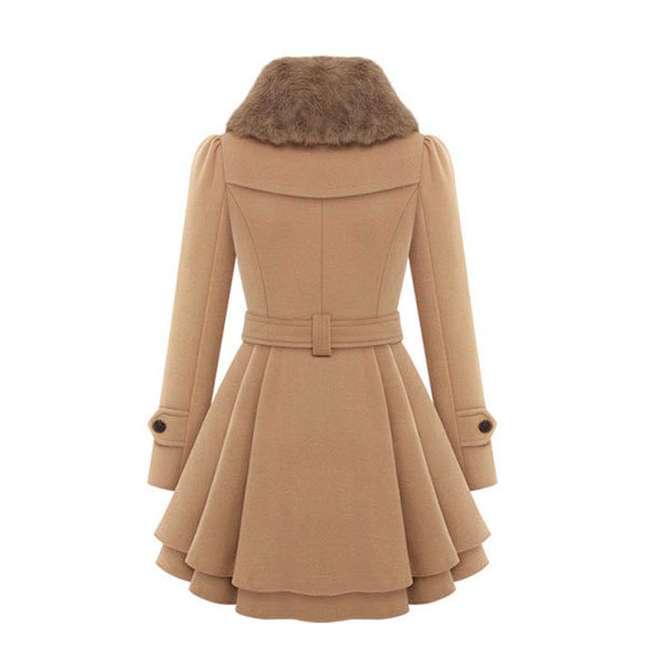 Damen Winterjacke im eleganten Vintage-Trench-Stil (3)