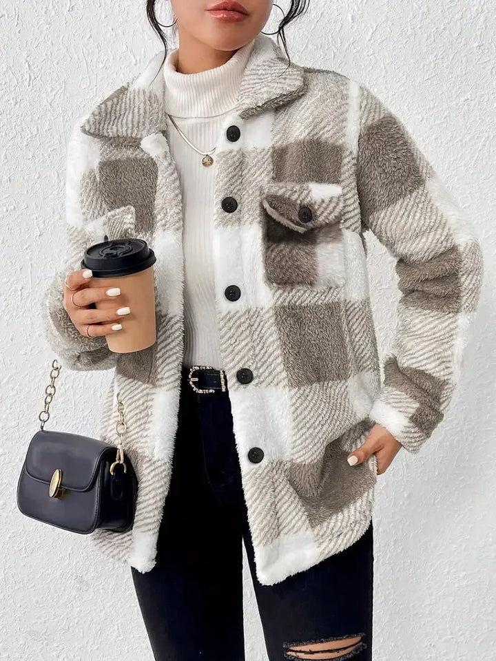 Damen Wintermantel im eleganten Longline-Stil