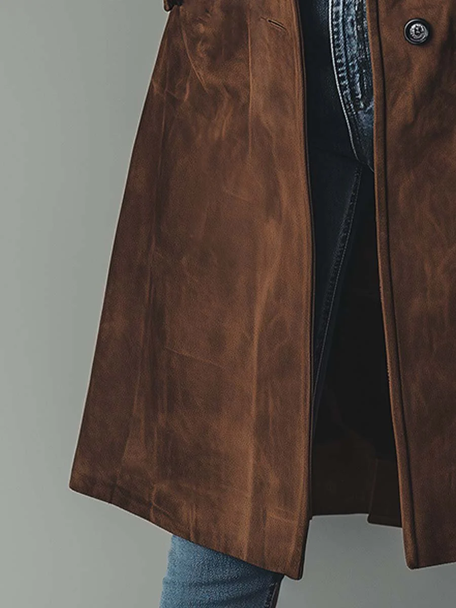 Damen Wintermantel im eleganten Trench-Schnitt (5)