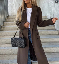 Matilda | Damen Wintermantel im klassischen Trench-Stil
