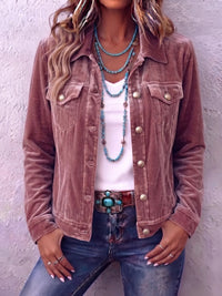 Sophie | Damen Wintermantel mit Knöpfen Vintage-Look