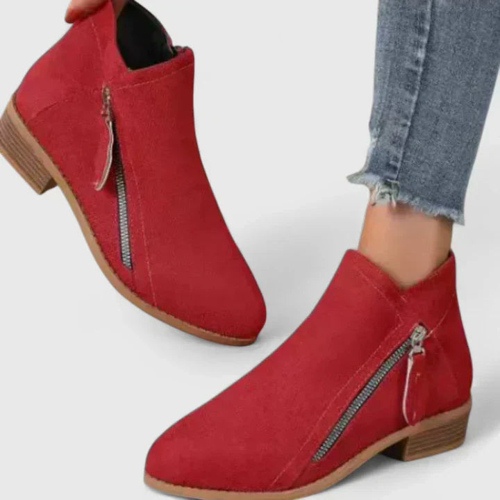 Damen Winterstiefel für Alltag und Stil in Rot