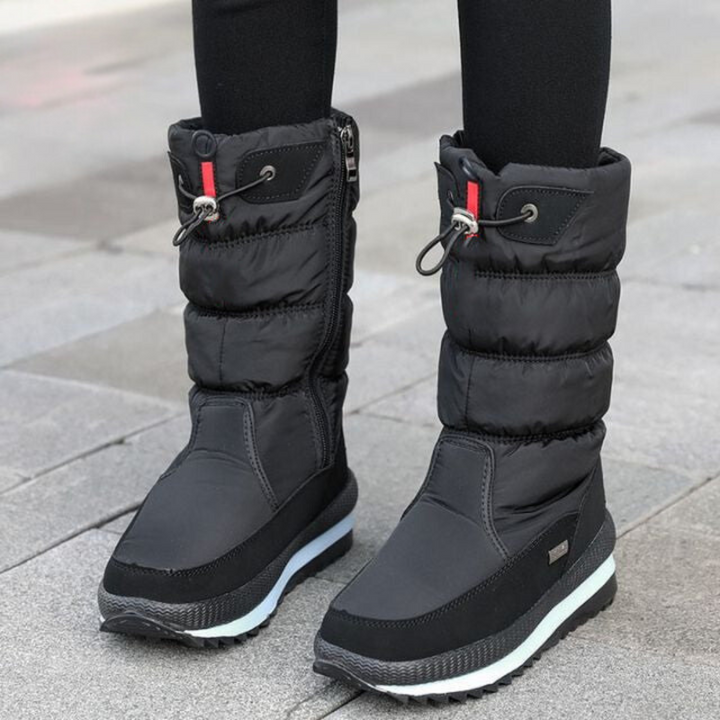 Damen Winterstiefel Mit Wasserdichtem Kunstfellinnenfutter