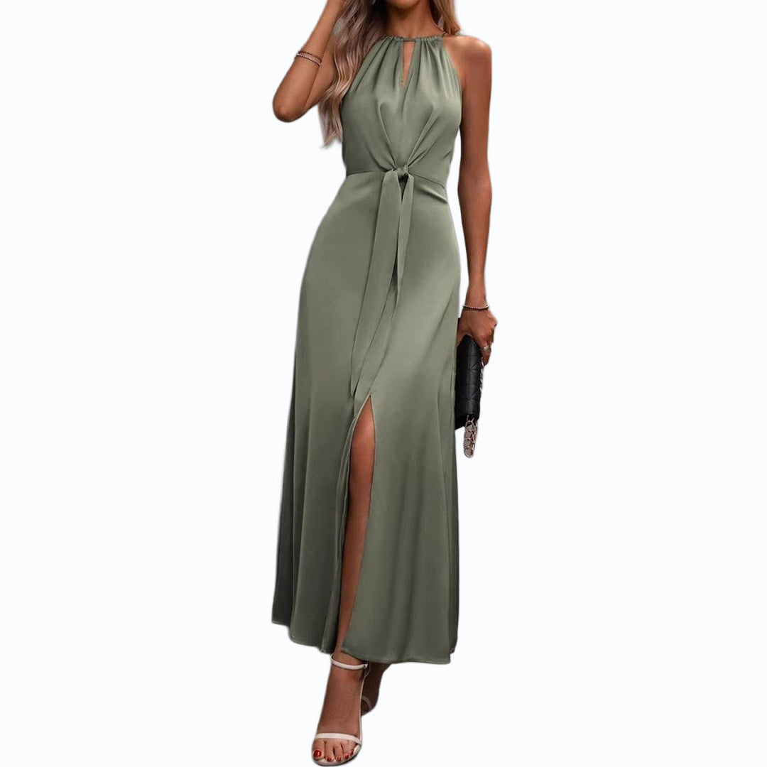 damska sukienka maxi z eleganckim (4)