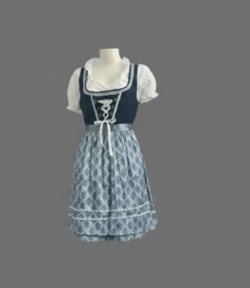 Dirndl Oktoberfest Mujer con Blusa Manga Larga (3)