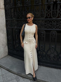 Isabella | Damen Maxikleid in eleganter bodenlanger Länge