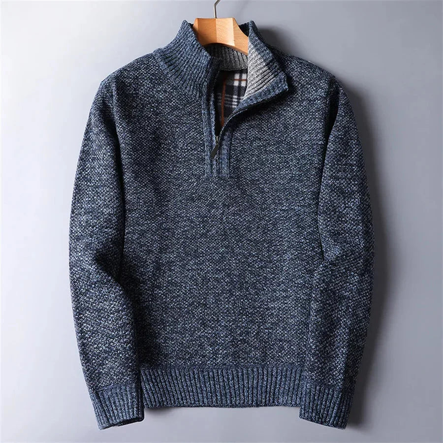 Elegant Pullover Herren für den Herbst in Blau
