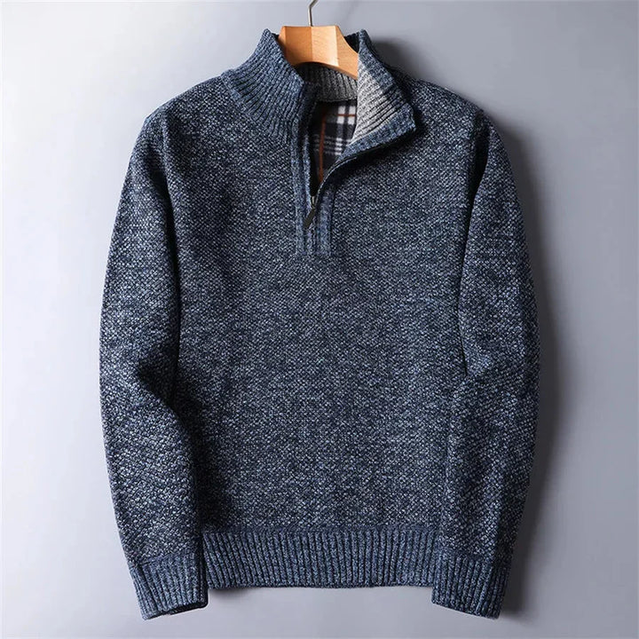 Elegant Pullover Herren für den Herbst in Blau