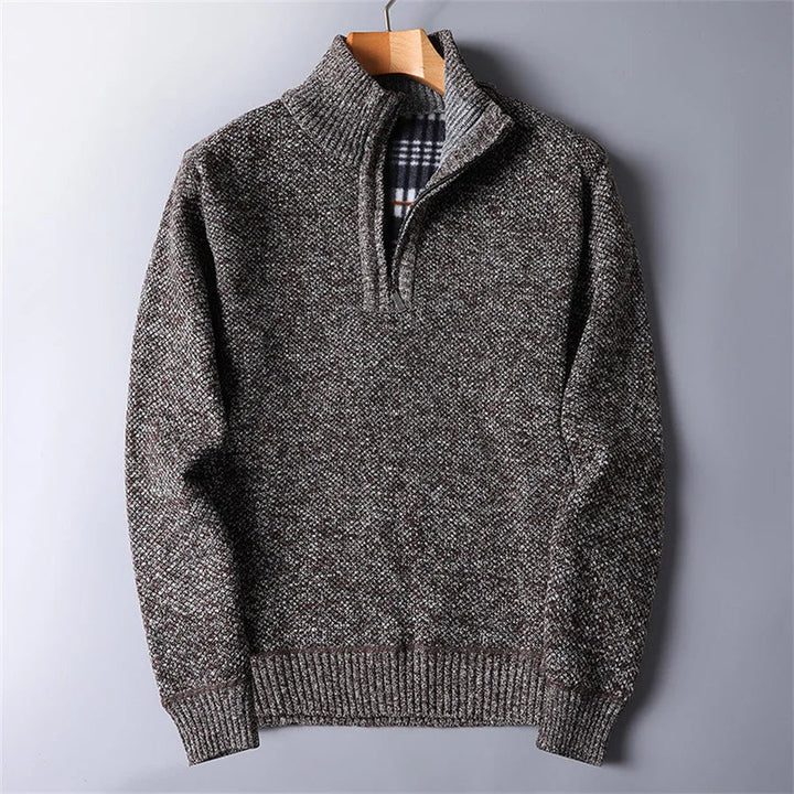 Elegant Pullover Herren für den Herbst in Braun