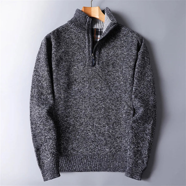 Elegant Pullover Herren für den Herbst in Grau