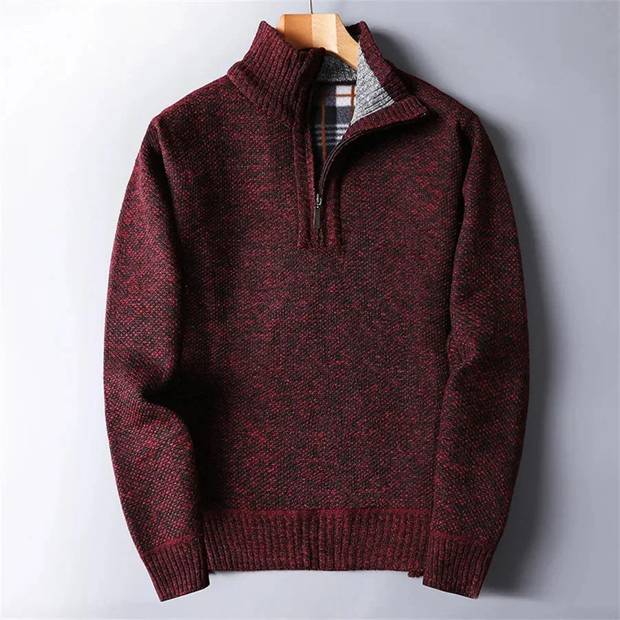 Elegant Pullover Herren für den Herbst in Rot