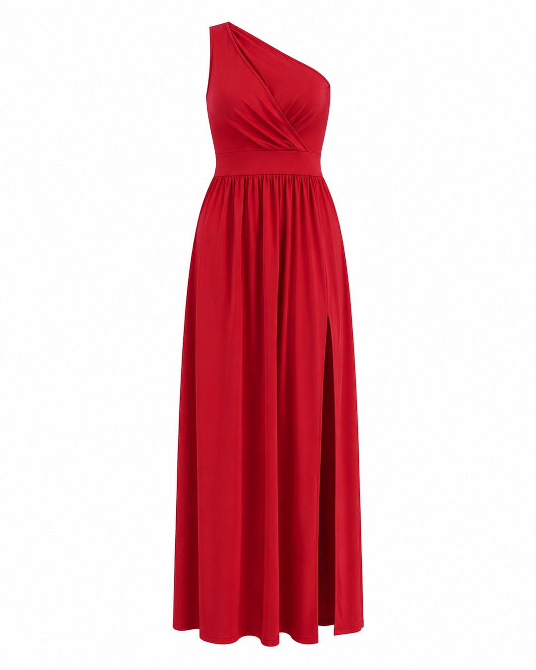 Elegante vestido de cóctel maxi asimétrico (5)