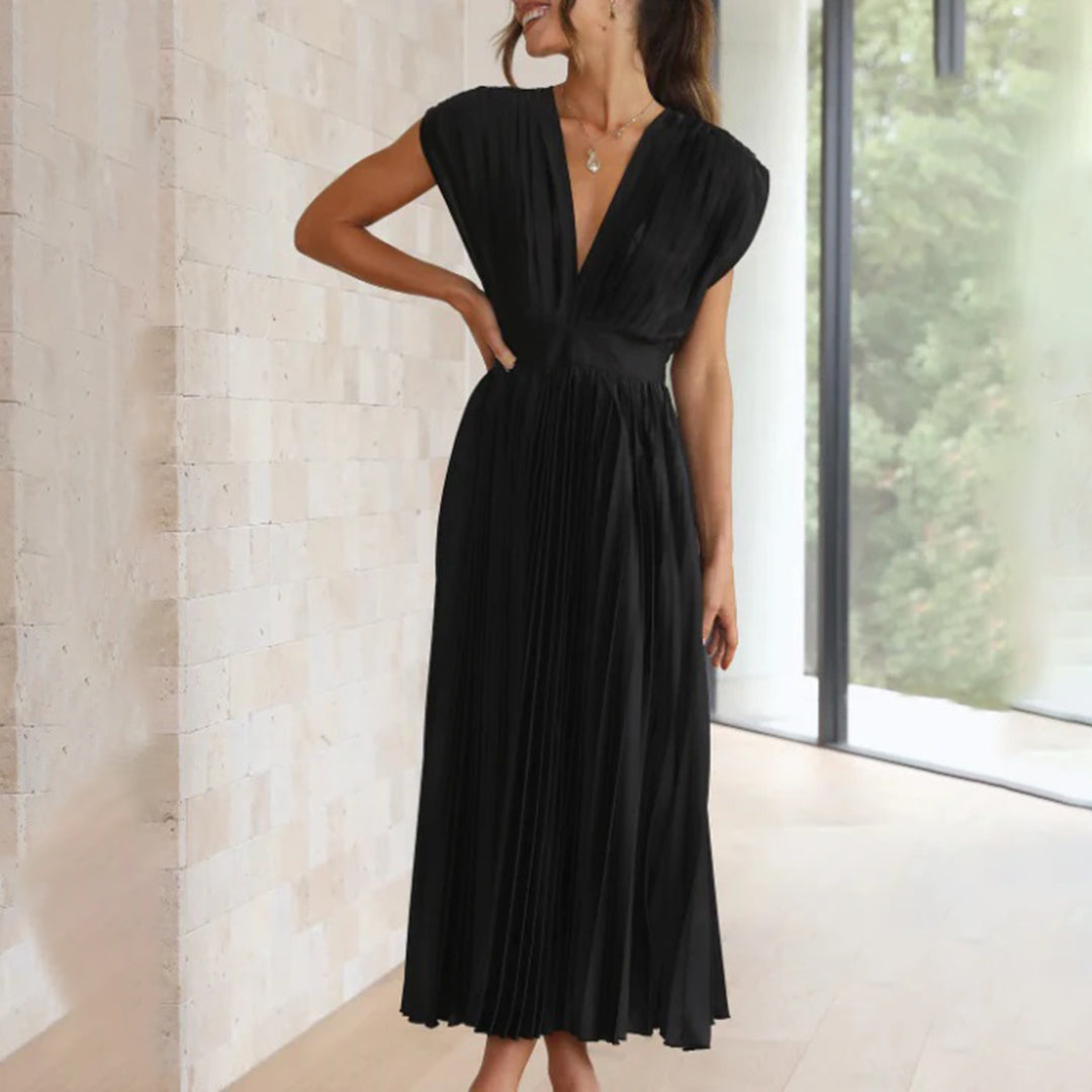 Elegante Vestido de Fiesta para Mujer en Negro 3