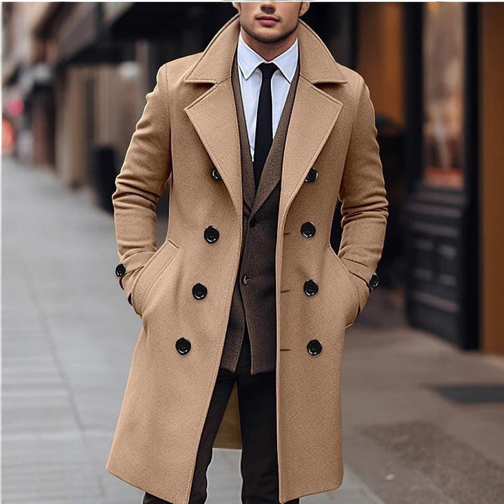 Elegante zweireihige Herrenjacke für Business