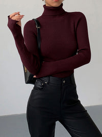 Helena | Eleganter Damen Pullover mit Rollkragen