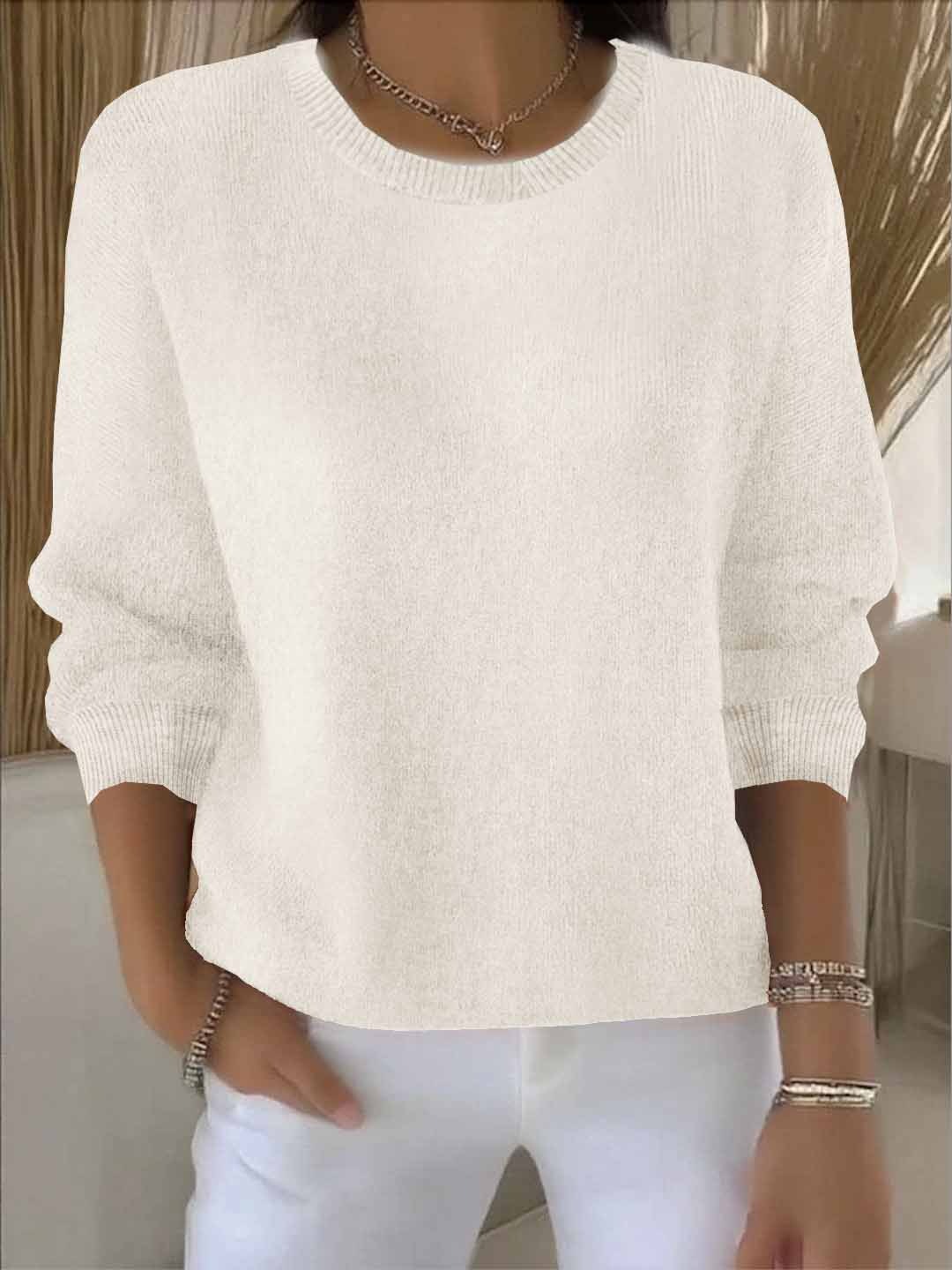 Eleganter Damen Rollkragenpullover für den Herbst in Apricot