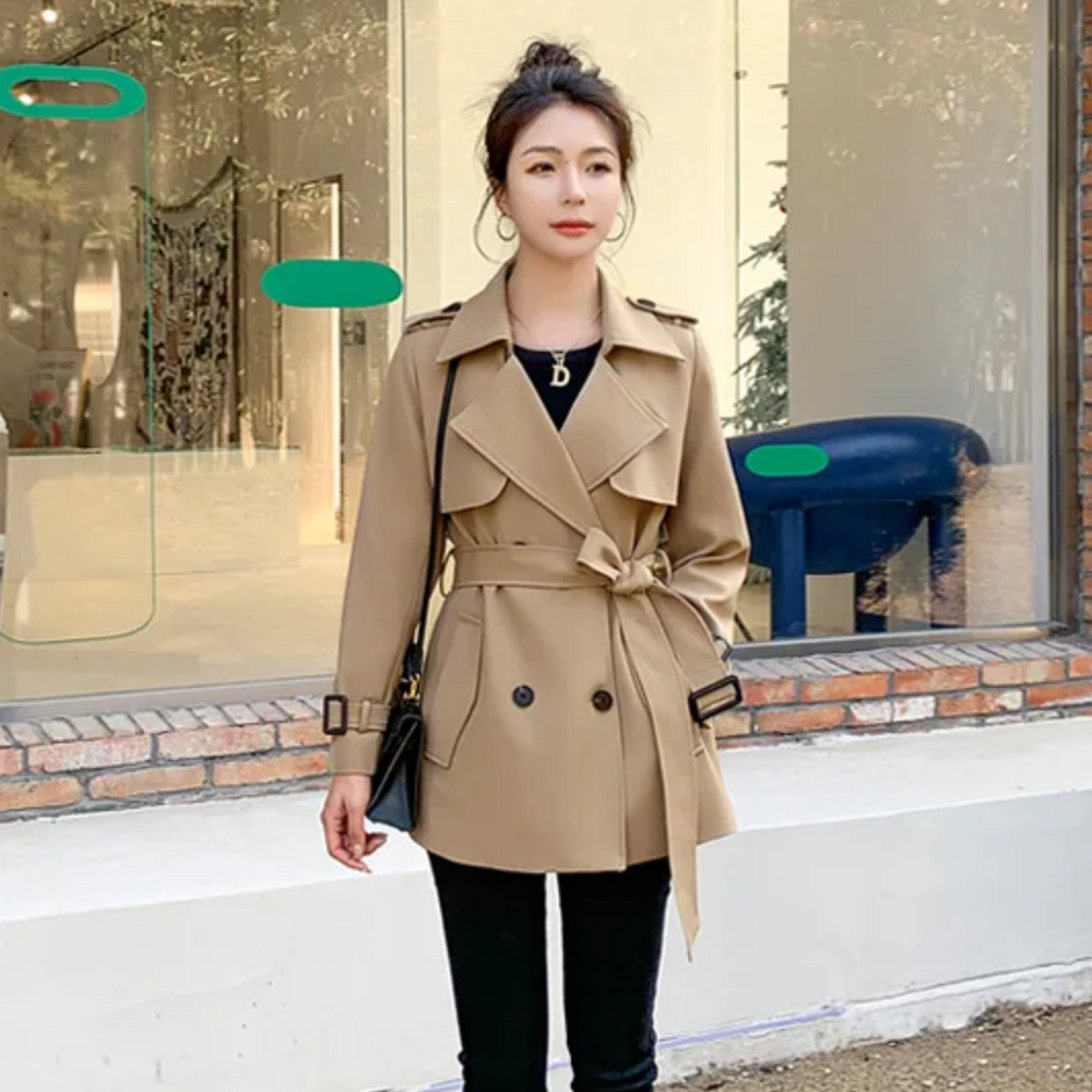Eleganter Damen Trenchcoat für den Herbst (2)
