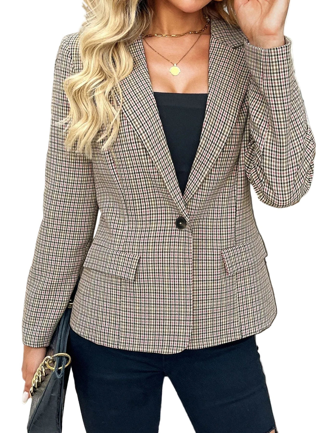 Eleganter Damen Wintermantel für den Herbst in Grau